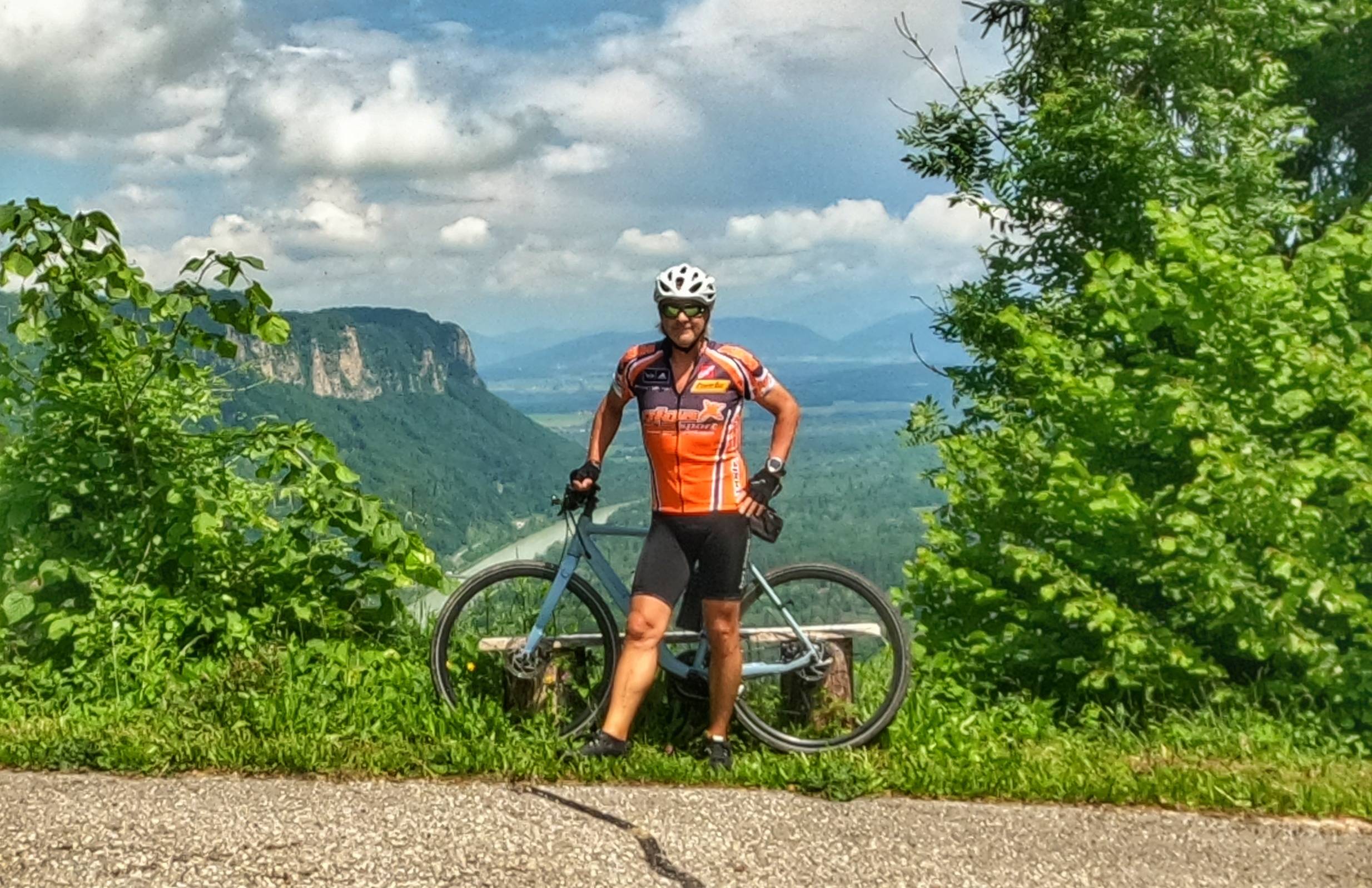 Radfahren mit Klagenfurt-Blick