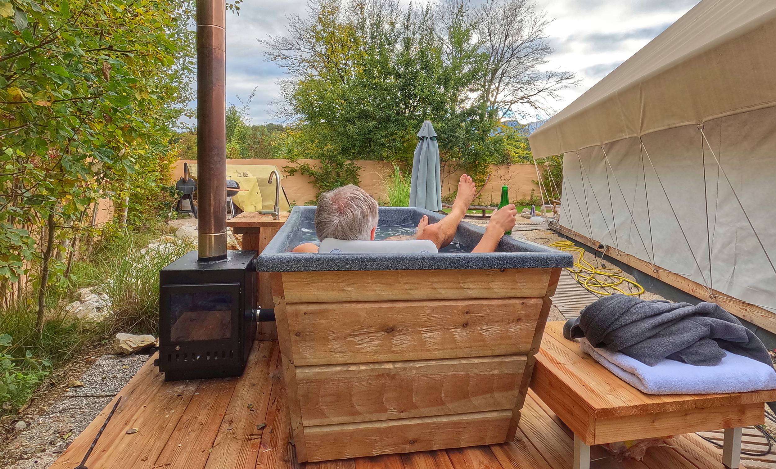 Relaxen im Lodgezelt